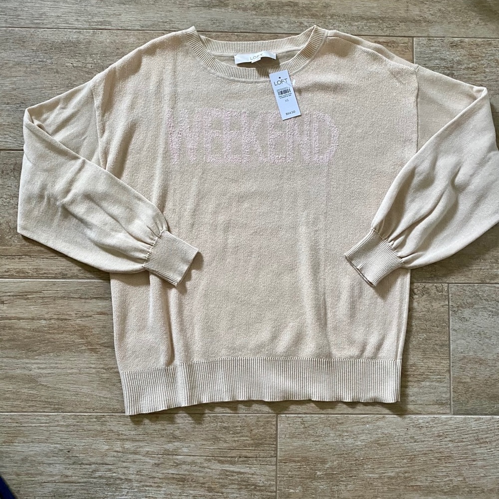 LOFT “Weekend” Sweater - Picture 5 of 8